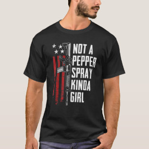 Keine Mädchen Mit Pfefferspray Kinda Gun Frauen 2. T-Shirt