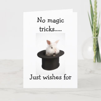 KEINE MAGIC TRICKS=NUR COOLEN16. BIRTHTAGSPUNKTE KARTE