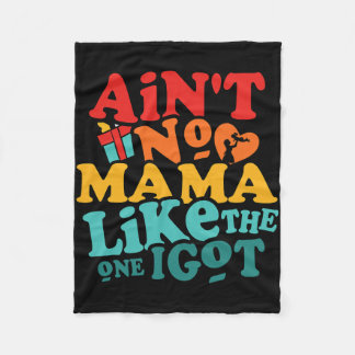 Keine Mama wie die, die ich Got lustige Familie Wi Fleecedecke