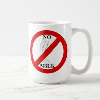 Keine Milch Kaffeetasse