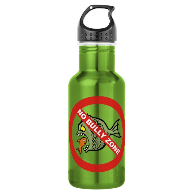 Keine Mobbingzone Trinkflasche (Vorderseite)