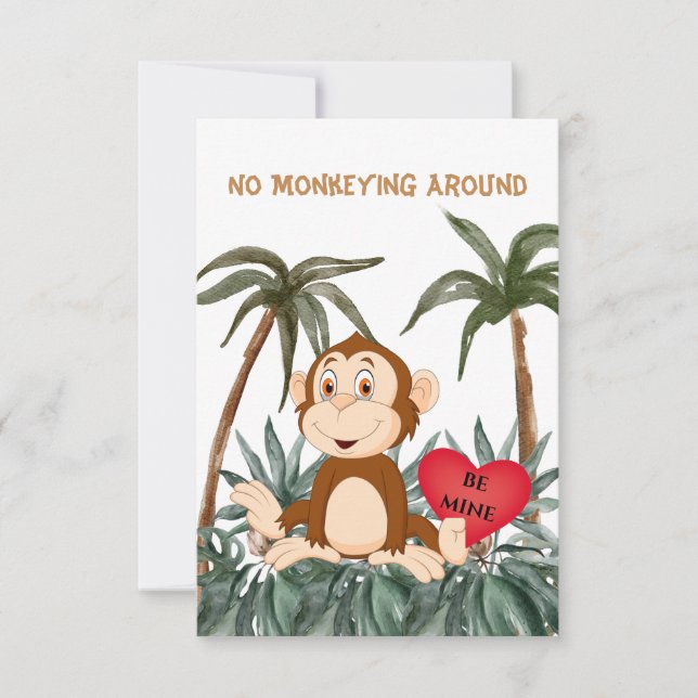 Keine monketierte, 3,5" x 5" Flachgrüßkarte Karte (Vorderseite)