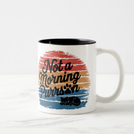 Keine morgendliche Purson Funny Cat Tasse