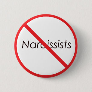 Keine Narcissists! Button