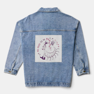 Keine Notwendigkeit, eine perfekte Denimjacke zu s Jeansjacke