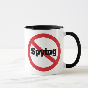 Keine NSA-Überwachung 1984 Big Brother Tasse