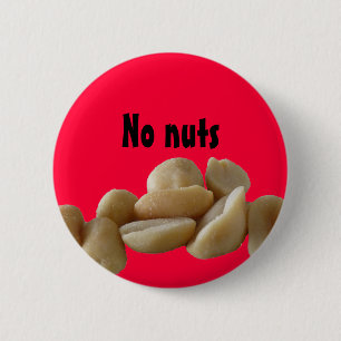 Keine Nüsse Button