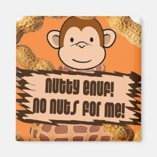 Keine Nüsse für mich Magnet