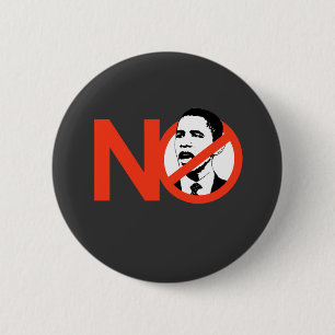 Keine Obama-/Anti-Obama-T - Shirts Button