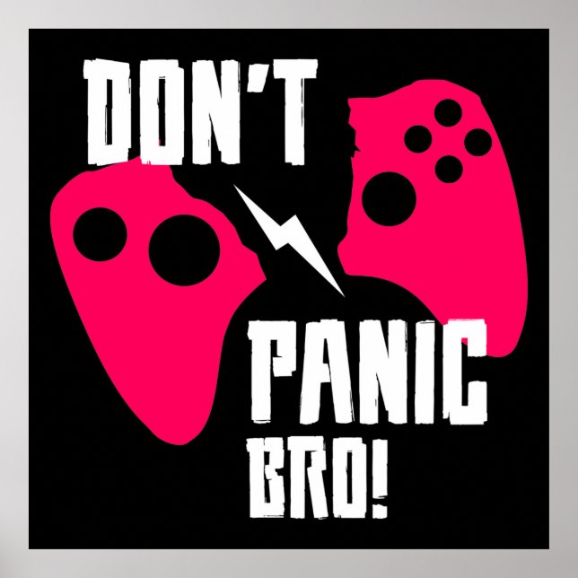 Keine Panik beim BH-Gaming Poster (Vorne)