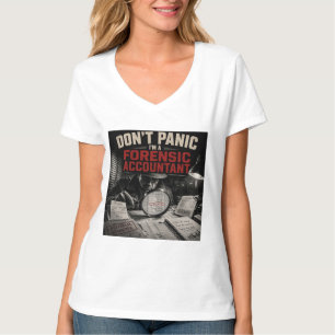 Keine Panik, ich bin Detektiv Buchprüfer T-Shirt