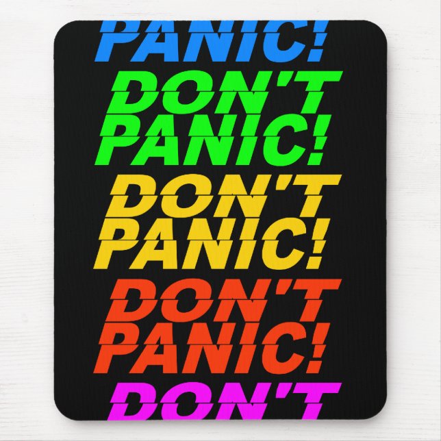 Keine Panik! Mousepad (Vorne)