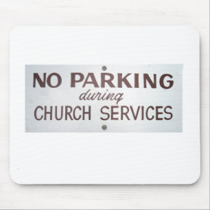 Keine Parkplätze Mousepad
