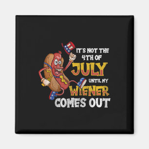 Keine Party bis mein Wiener rauskommt 4. Juli Magnet