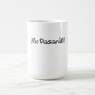 Keine Pasaran Anti-Faschistische Tasse