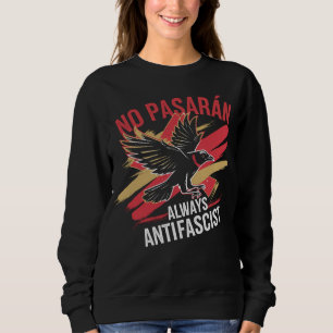 Keine paschanische antifaschistische Freiheit des  Sweatshirt