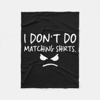 Keine passenden Shirts, aber süße Paare Fleecedecke