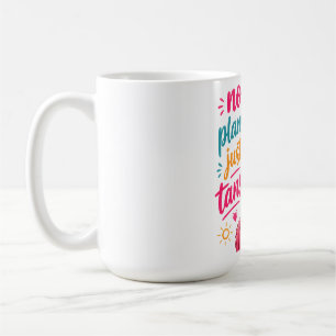 Keine Pläne, nur Bräune - Freche Flamingos mit Son Kaffeetasse