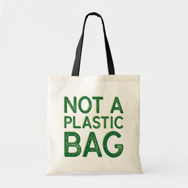 Keine Plastiktüte Tragetasche (Vorne)