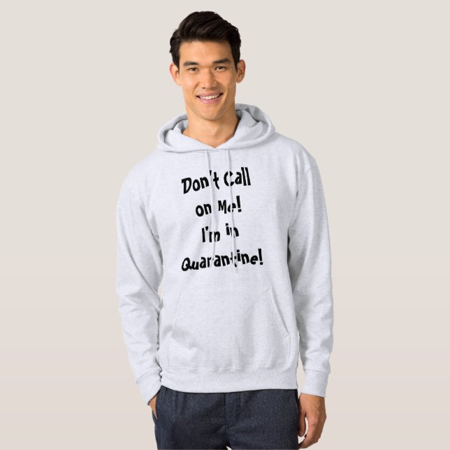 Keine Quarantäne Hoodie (Vorne ganz)