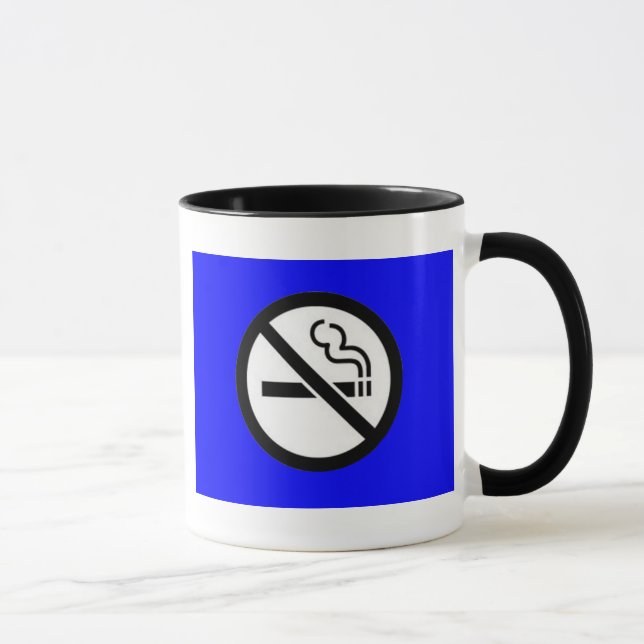 Keine Rauchkaffee-Tasse Tasse (Rechts)