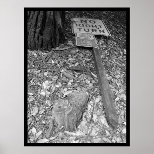 keine Rechtskurve Poster