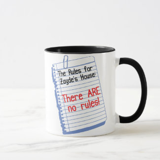 Keine Regeln an Zaydes Haus Tasse