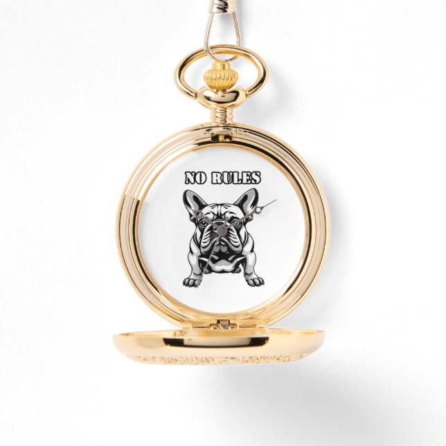 Keine Regeln Armbanduhr (Vorderseite)