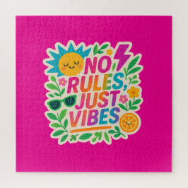 Keine Regeln nur für Vibes - Neon Gradient Kawaii-