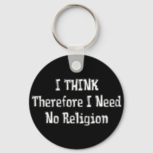 Keine Religion Schlüsselanhänger
