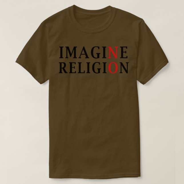 Keine Religion T-Shirt (Design vorne)