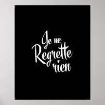 Keine Reue Je ne Regrette Rien