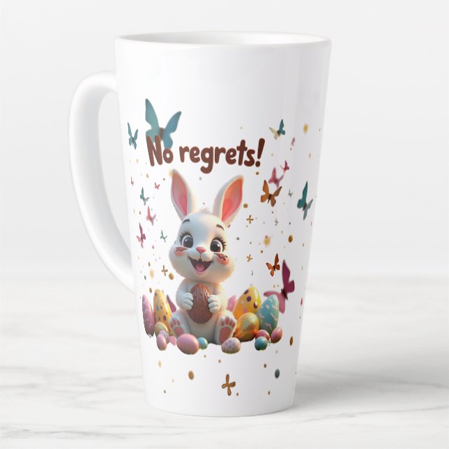Keine Reue! Milchtasse (Linke Ecke)