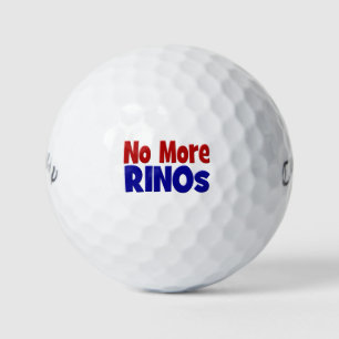 Keine RINO's Golf Balls, Red & Blue Golf Balls Golfball