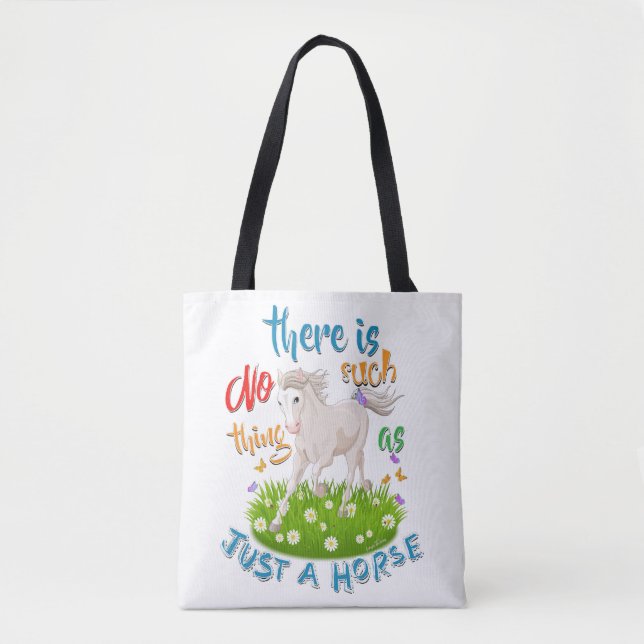 KEINE Sache wie NUR EIN PFERD Tasche (Vorderseite)