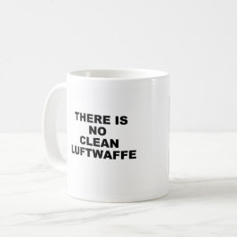 Keine saubere Luftwaffe-Tasse Kaffeetasse