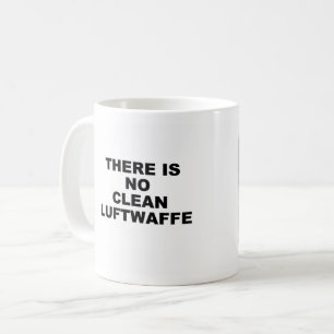 Keine saubere Luftwaffe-Tasse Kaffeetasse