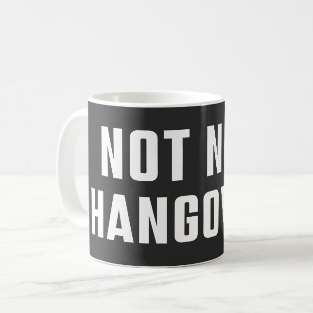 KEINE SCHARKASTISCHE WITZ KAFFEETASSE (Vorderseite Links)