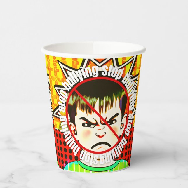 Keine Schikanen Pappbecher (Links)