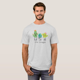 "Keine Schläger!" Lächelnder T - Shirt