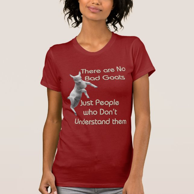 Keine schlechten Ziegen T-Shirt (Vorderseite)