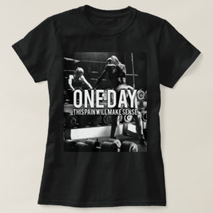 Keine SCHMERZEN - Frauenarbeit Motivierend T-Shirt