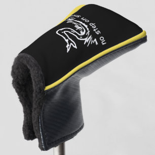 Keine Schritte auf snek memes Gadsden parody SnekR Golf Headcover