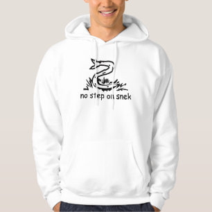 Keine Schritte auf snek memes Gadsden parody SnekR Hoodie