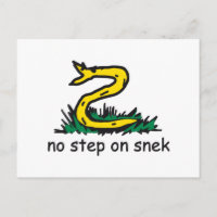 Keine Schritte auf snek memes Gadsden parody SnekR