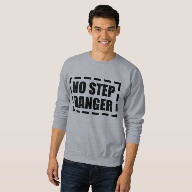 KEINE SCHRITTSANGEHÖRIGKEIT SWEATSHIRT (Vorne ganz)