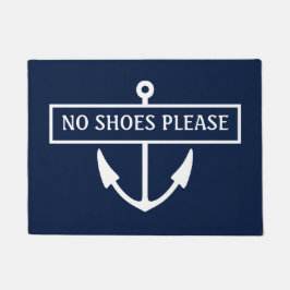 Keine Schuhe, bitte Dock Mat. Fußmatte