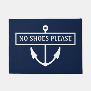 Keine Schuhe, bitte Dock Mat. Fußmatte
