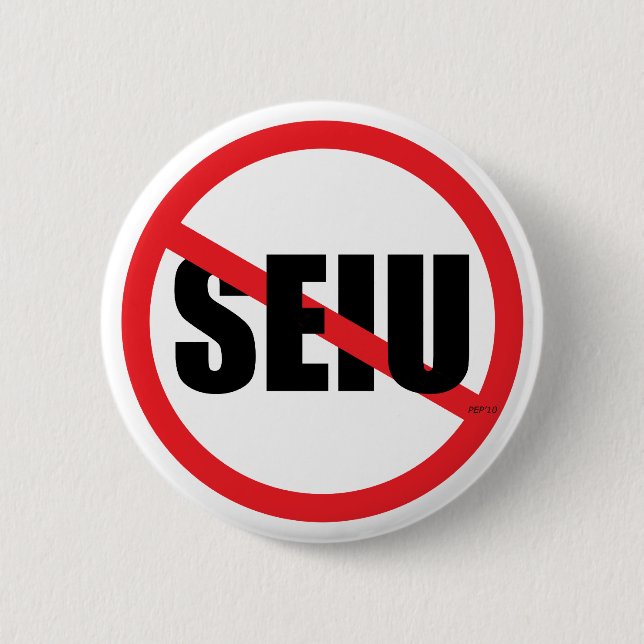 Keine SEIU Button (Vorderseite)