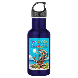 Keine Siesta Let's Fiesta Edelstahlflasche